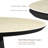 Adwin 4 - Person Dining Table Sets With 47.24" Round Table & 4 Boucle Upholstered Arm Chairs-891724269-891724264
