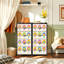 Commode de rangement verticale 4 tiroirs Boho