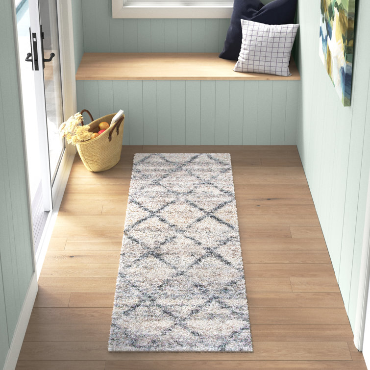 Western Geometric Gray/Ivory Area Rug