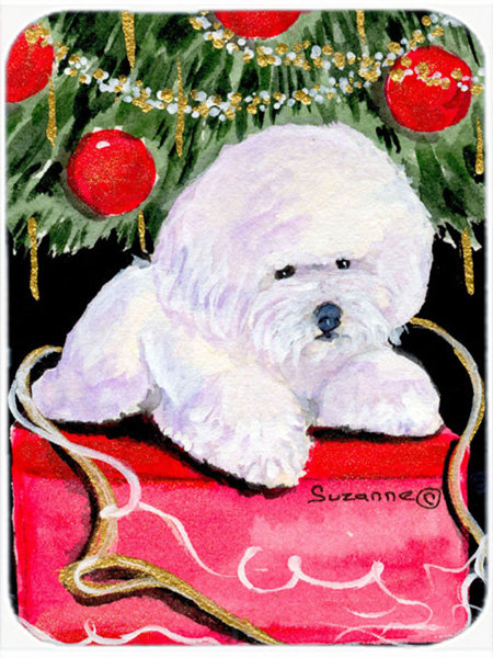 Silloth Tree avec planche à découper en verre Bichon Frise