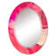 Miroir mural rose et beige-410293521