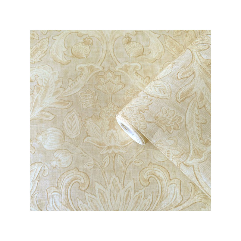 Elegance 10m x 53cm Wallpaper Roll, Beige