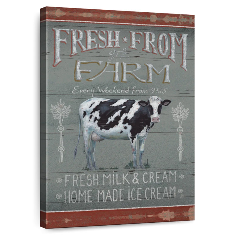 Kema Farmers Market II On Wood Wall Sign, 39" H x 26" W