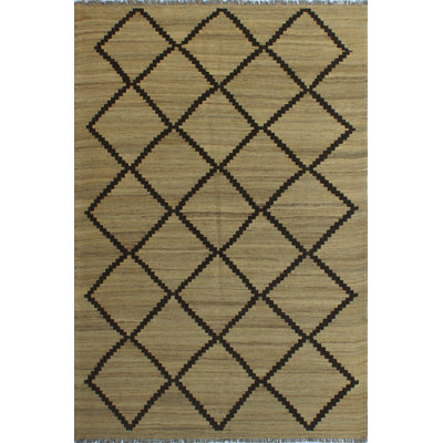 Reta Wool Geometric Indoor Rug