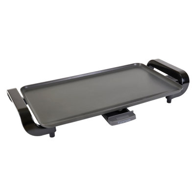 Kenmore Electric Griddle with Non Stick Coating and Removable Drip Tray, 10"x18"