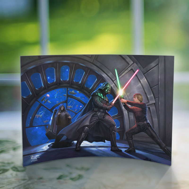 Impression sur acrylique incurvée Star Wars (A Son's Destiny)