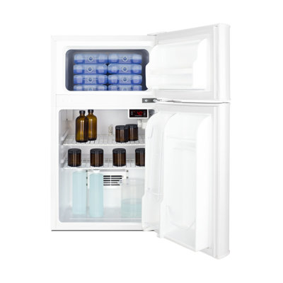 Summit Appliance Accucold By Summit 3.2 Cubic Feet Freestanding Mini Fridge with Freezer