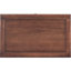 Armoire de chevet brune 3, structure stable et barre coulissante, table de chevet décorative de chambre à coucher avec poignées en fer de cadre, besoins de rangement