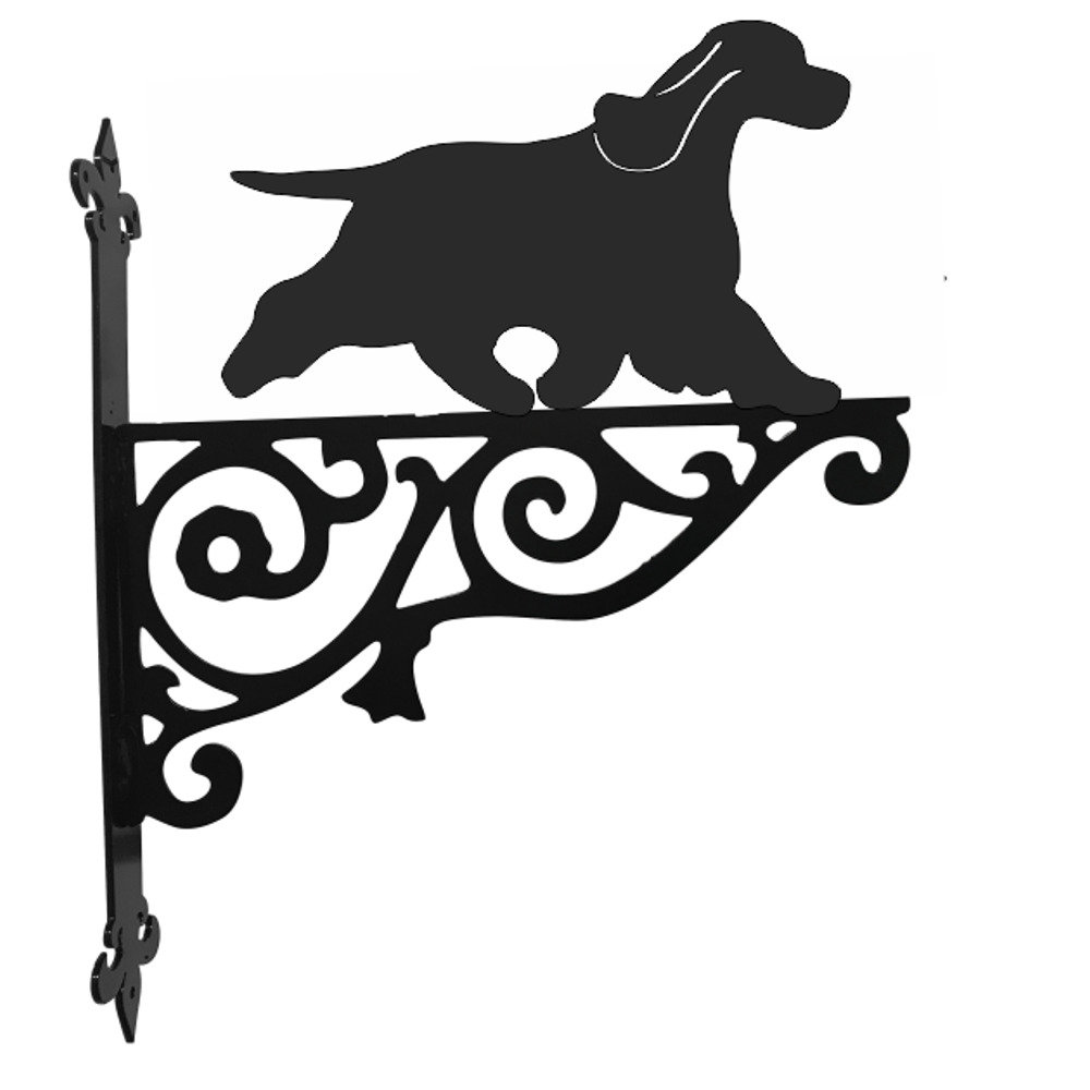 Cocker Spaniel Ornamental Hanging Bracket