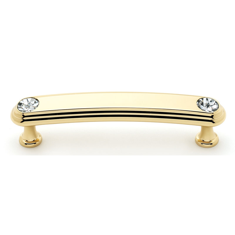 Poignée barre Classic Classic, Doré, 3.5"