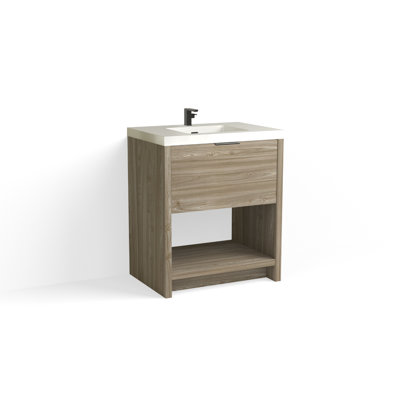 Vista 30" W Freestanding Single Bathroom Vanity