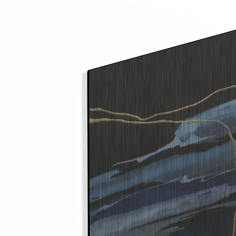 Art mural en métal Wrought Studio ™ «improv 4» par Chris Paschke, H 12 po x l 12 po
