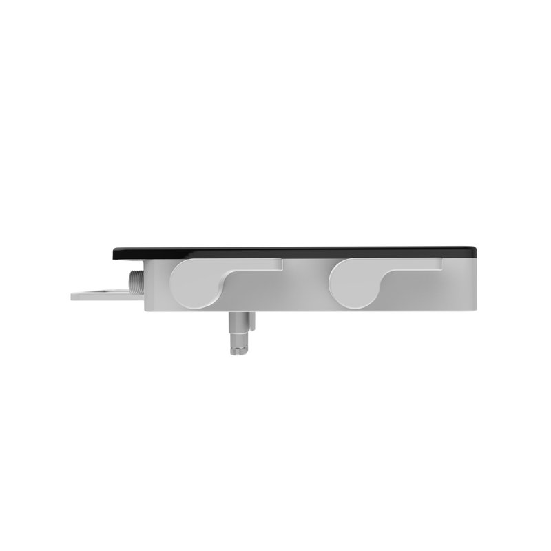 Touch Screen Bidet Attachment with Dual Nozzle Spray and Self-Cleaning Function, White