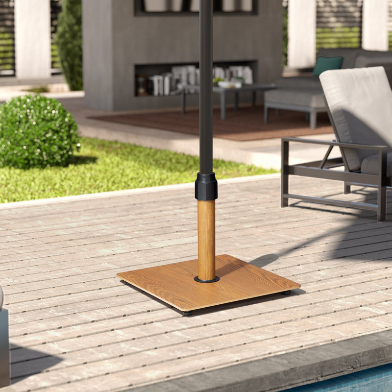 Base de parasol 28,6 po Bascombe, Jaune