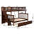 Ilariana Wood Bunk Bed with Staircase and Trundle-1531238971-1583136703
