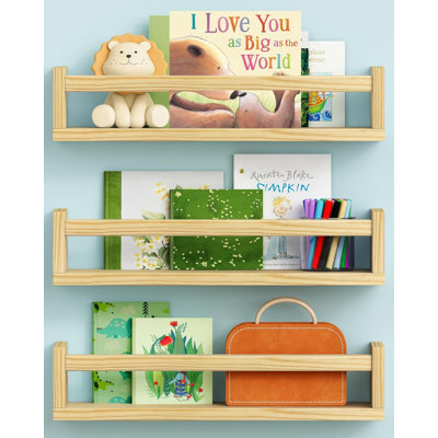 Floating Daycare Bookshelf