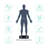 Noerden Smart Digital Glass Body Analysis Scale-53411952