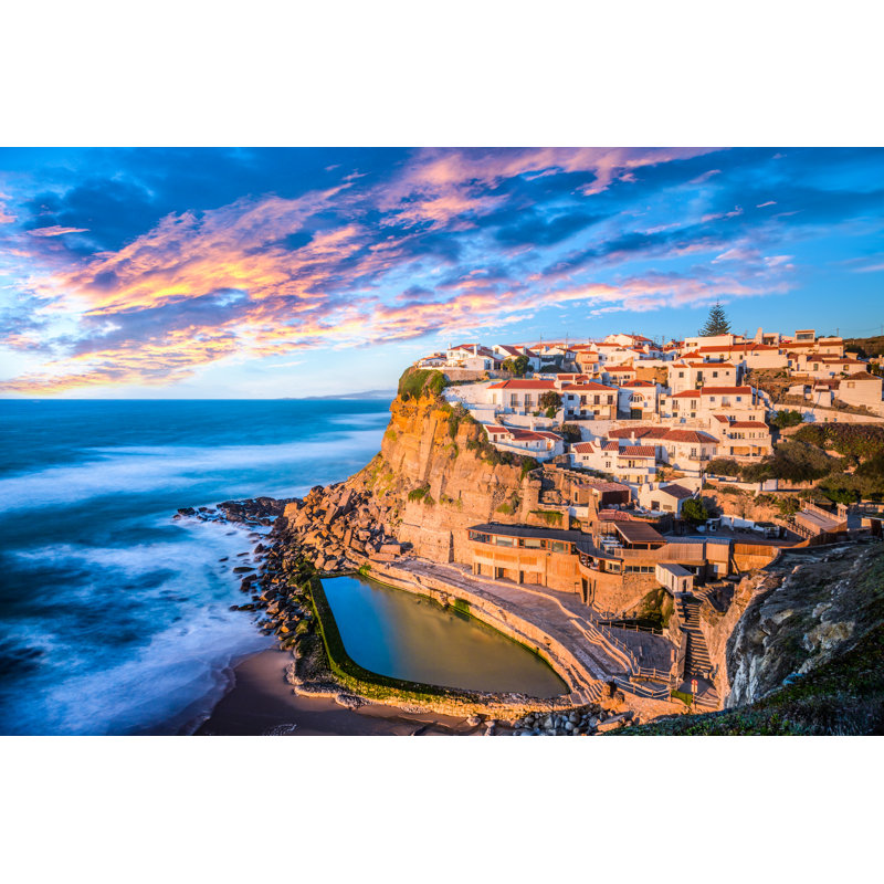 Azenhas Do Mar by PauloZimmermann - Wrapped Canvas Print, 61cm H x 91cm W x 3.8cm D