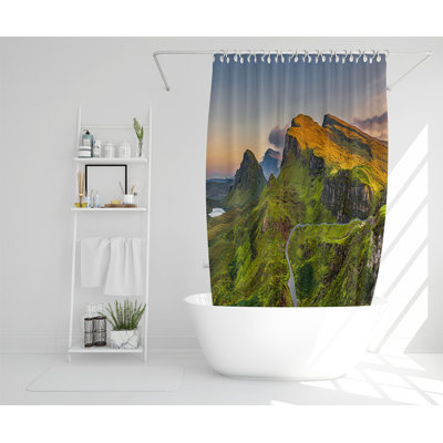 Ellajane 13 Piece Polyester Shower Curtain Set