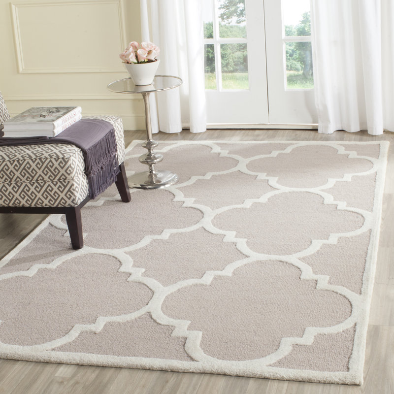 Tapis en laine touffeté à la main Cannen, Rectangle 2 pi x 3 pi