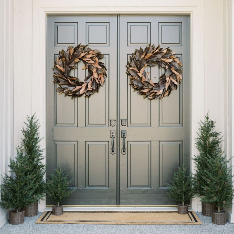 SEASONAL GREENERY TREE PINE BSKT 4FT