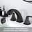 Widespread 2-handle Bathroom Faucet with Drain Assembly-70864969