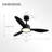 42" 3 - Blade LED Standard Ceiling Fan with LED Light & Remote Control-964816700-944439882