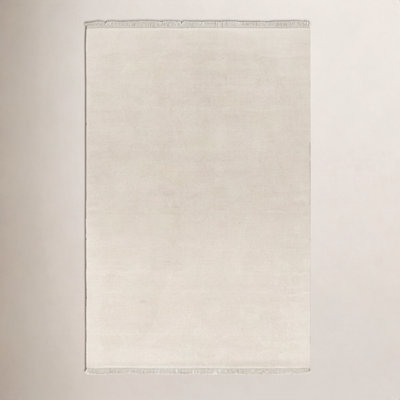 Clio Hand-Loomed Gray Wool Rug