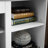 Multipurpose Sliding Door TV Cabinet Large Storage Cabinet with Glass Doors, For TVs Up to 65"-633989956