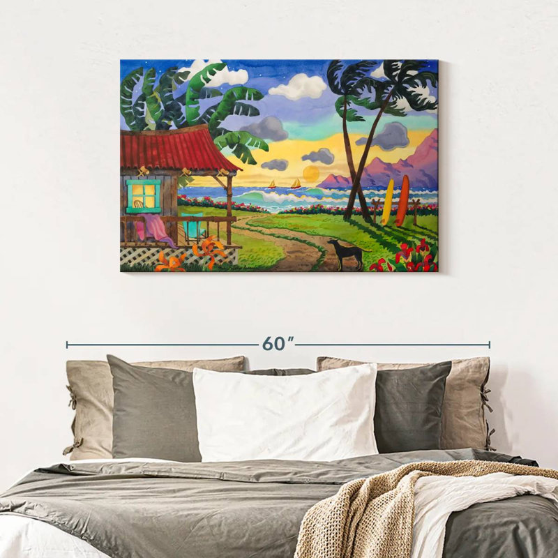 Gillard My Island Paradise II, 30" H x 45" W