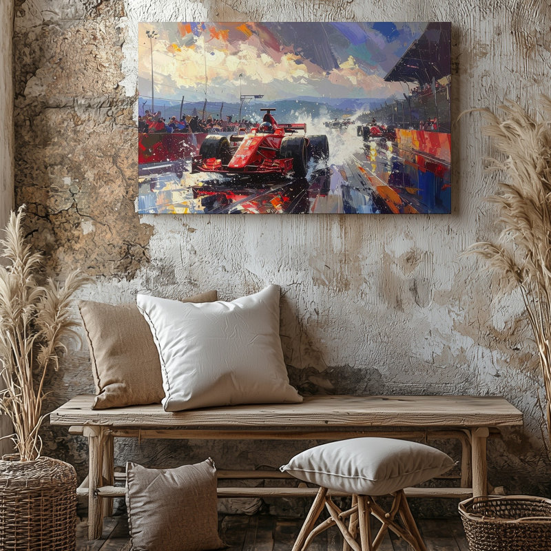Toile, reproduction d'art sur toile, H 11 po x l 14 po