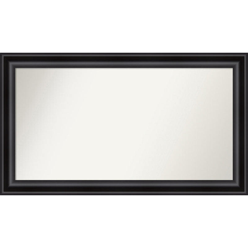Miroir d'appoint mural en plastique Churchton, 29,75 po x 51,75 po