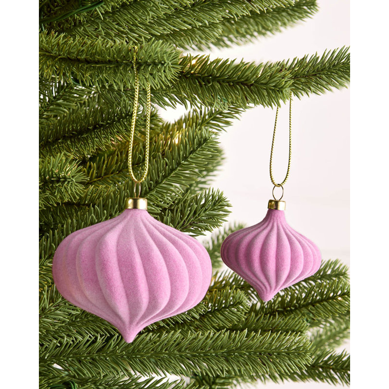 25cm Polystyrene Bauble, pink