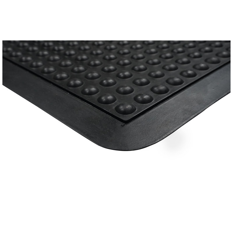 Bubble Rubber Mat, 24" W x 36" L