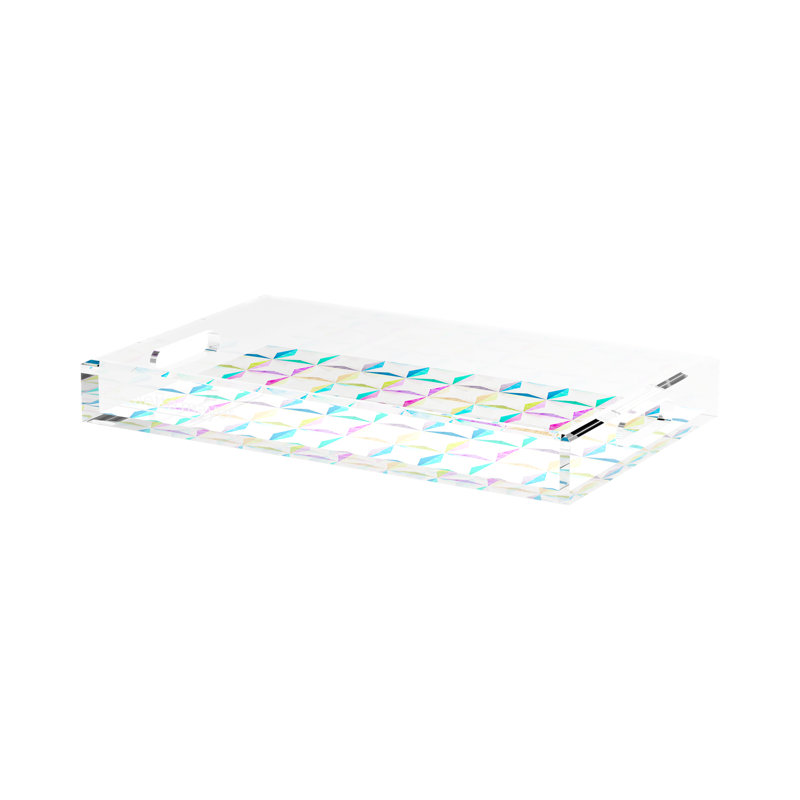 Plateau décoratif Truiq Happy, L 17 po x P 10,5 po x H 2 po
