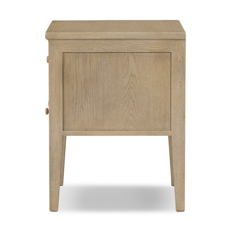 Bush Nightstand, Light Weathered Oak