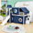 Jaleana Slat Loft Bed with Bookcase-1683763809-1683763810