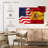 Borges Spain And USA Flag