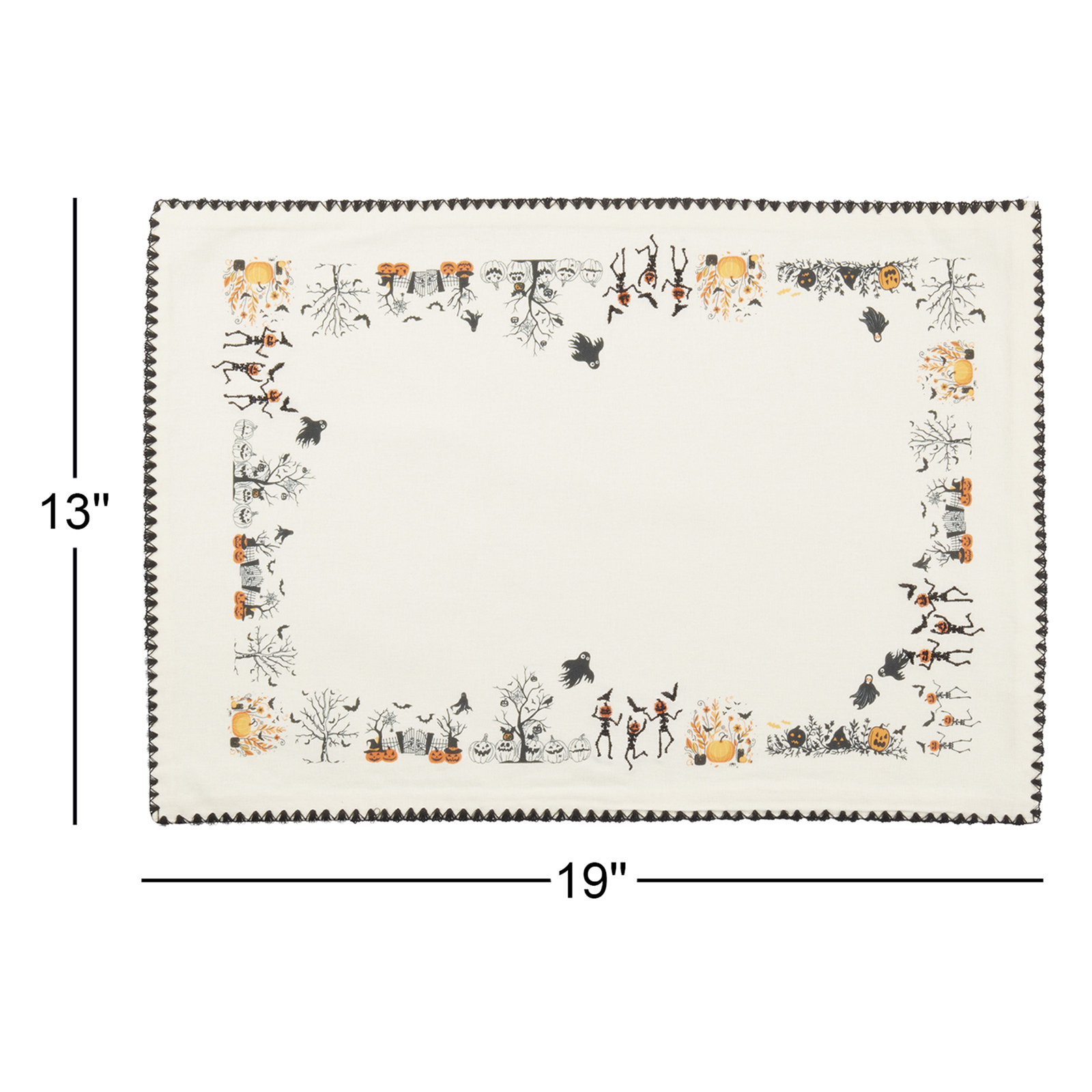 Halloween Town Cotton Placemat