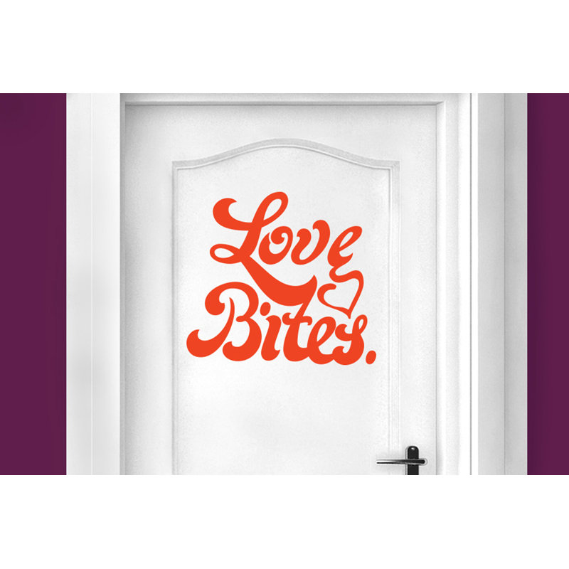 Wall Decal, Orange