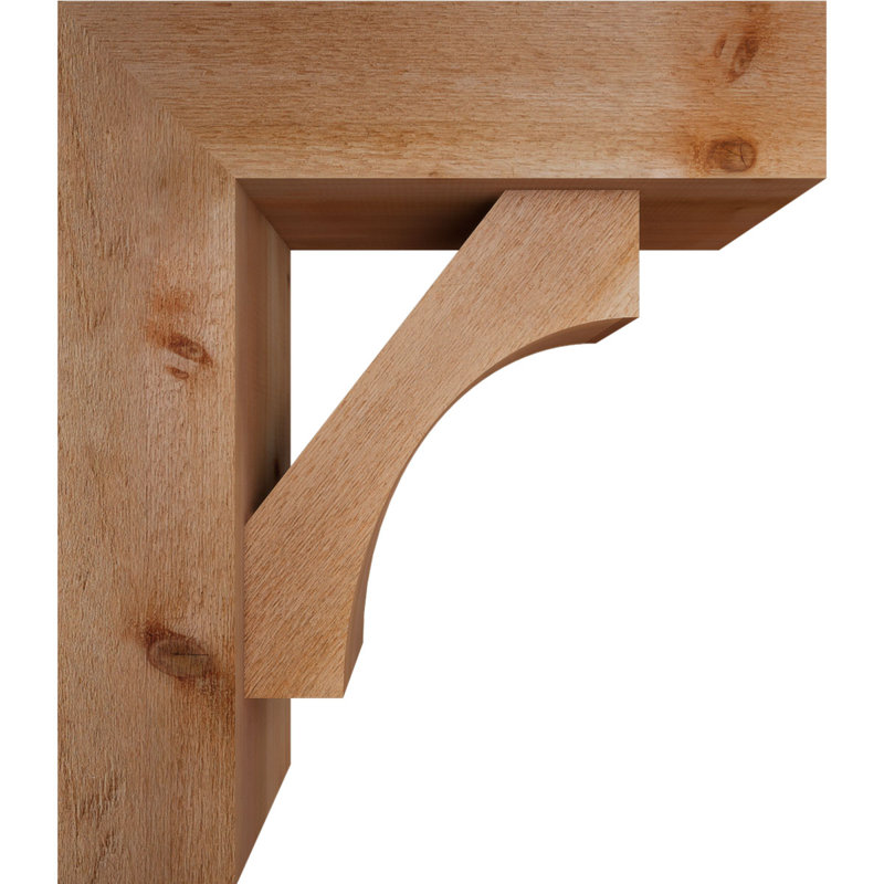 Support pour scie brute Westlake Block, 30 x 26, Cèdre rouge occidental de l 8 po (scié brut)