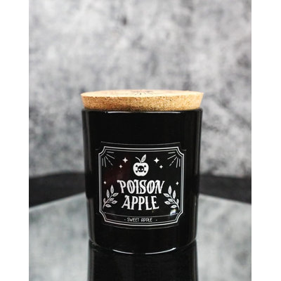 Midnight Ritual Poison Apple Sweet Apple Scented Pillar Candle Home Fragrance