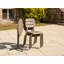 Aule Round Outdoor Bistro Table - 55.5 cm W 55.5 cm D-1025211240