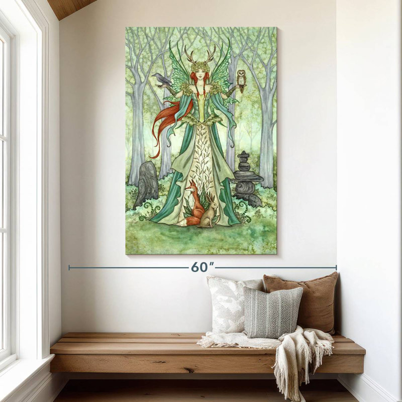 Kelan The Caretaker, 51" H x 34" W