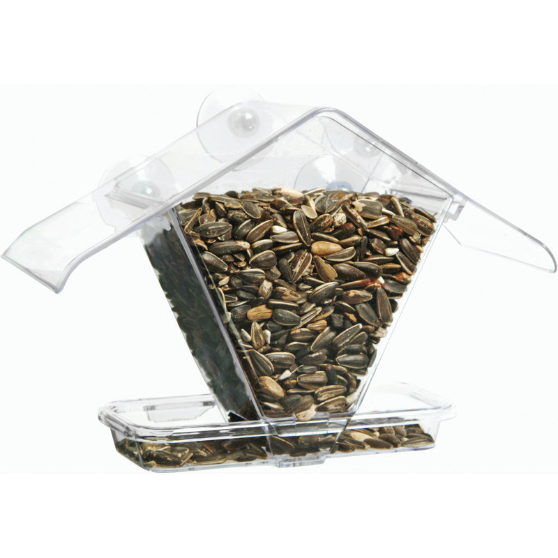 Kizer Window Hopper Bird Feeder