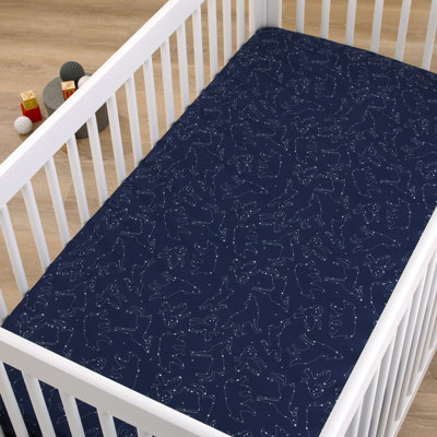 Veal Fitted Crib Sheet