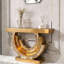 Console à miroir en diamant Modern Handcraft