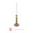 Met X Eichholtz 9.45'' H Brass Tabletop Candlestick