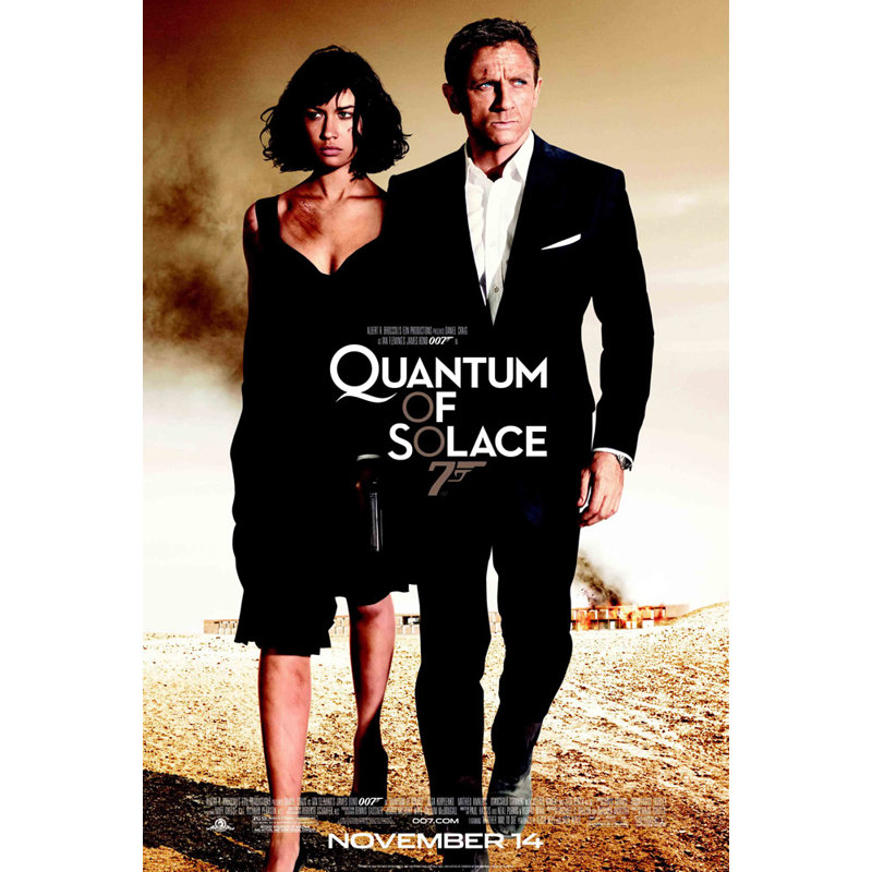 James Bond 007 Quantum of Solace, H 24 po x l 16 po