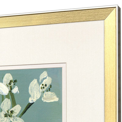 White Tropicals Framed Art